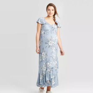 Short Sleeve Knit Maternity Dress Size S